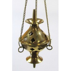 India Overseas Trading BR1675 Hanging Incense Cone Burner   